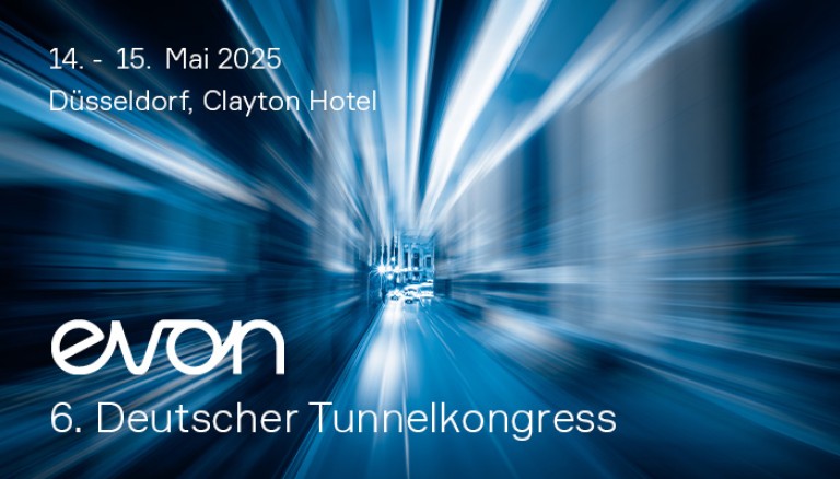 evon auf dem 6. Deutschen Tunnelkongress evon auf dem 6. Deutschen Tunnelkongress